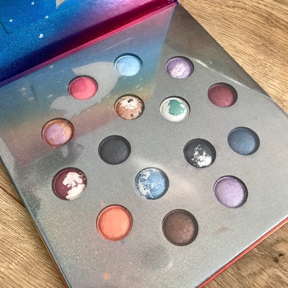 CAI Rainbow Unicorn Baked Eyeshadow Palette NWT - Picture 4 of 4